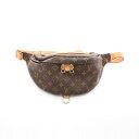 ルイ・ヴィトン LOUIS VUITTON バムバッグ モノグラム ウエストバッグ ボディバッグ バッグ PVCコーティングキャンバス レザー ブラウン系 M4...