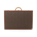 ルイ・ヴィトン LOUIS VUITTON ビステン 70 モノグラム トランク スーツケース バッグ PVCコーティングキャンバス レザー ブラウン系 M21...