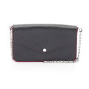 ルイ・ヴィトン LOUIS VUITTON ポシェットフェリシー ショルダーバッグ バッグ レザー エピ ブラック系 / ピンク系 / ホットピンク M64579 【中古】