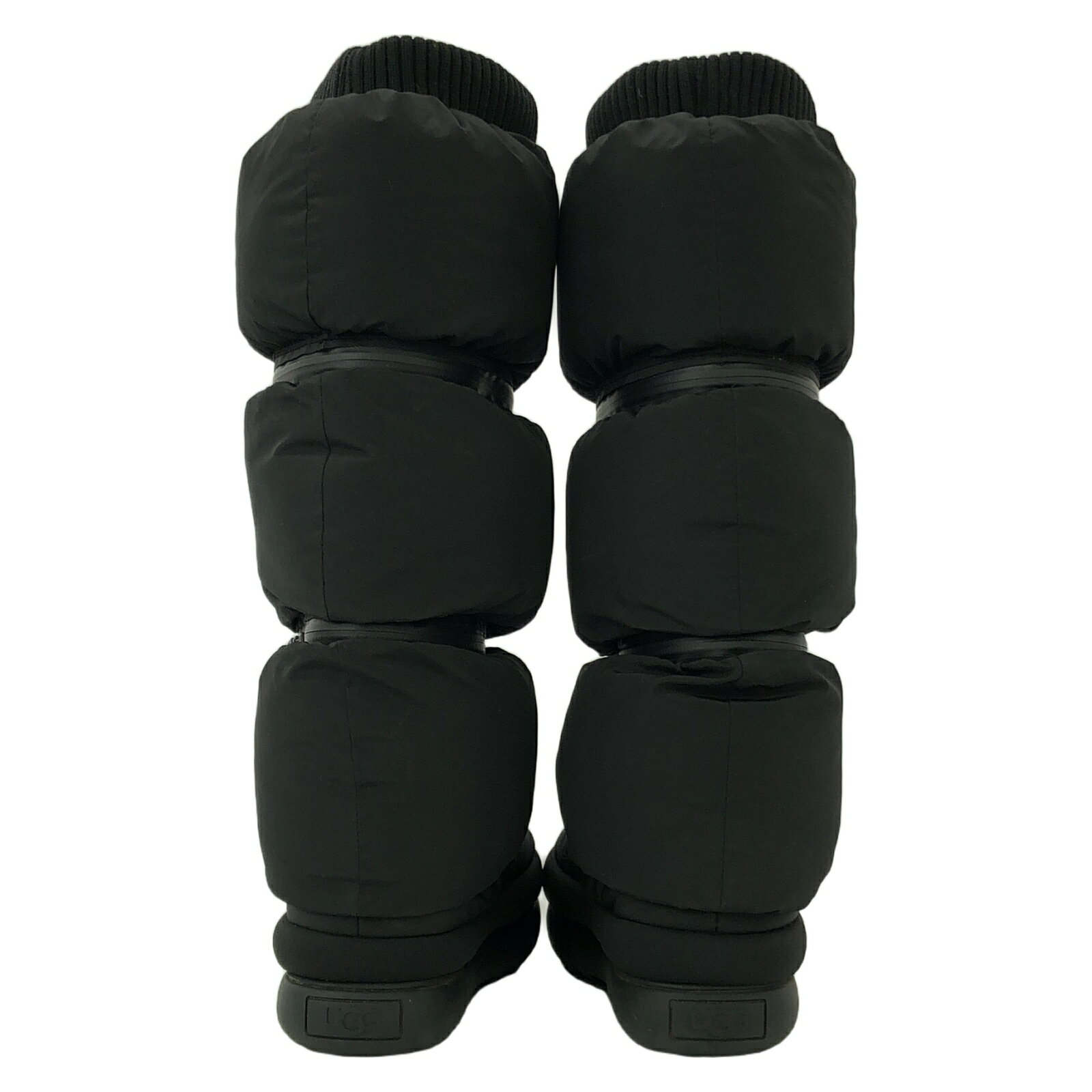 アグ UGG ブーツ ブーツ 靴 ファブリック ブラック系 【中古】