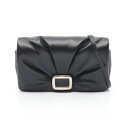 ロジェ ヴィヴィエ Roger Vivier ヴィヴ ショック スマートフォン バッグ ショルダーバッグ バッグ レザー ブラック系 RAWAWHO2300XMAB999 【中古】(4)