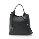 トッズ TOD'S ハンドバッグ バッグ レザー ブラック系 XBWAPAA9100QNKB999 【中古】