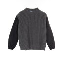 プラダ PRADA Re-Nylon ニット 衣料品 トップス ウール カシミヤ ナイロン グレー系 / ブラック系 P24R1P 【中古】(4)