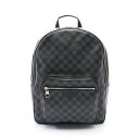 ルイ・ヴィトン LOUIS VUITTON ジョッシュ NV リュックサック バックパック バッグ PVCコーティングキャンバス レザー ダミエ・グラフィット ...