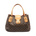 ルイ・ヴィトン LOUIS VUITTON グリート モノグラム ハンドバッグ バッグ PVCコーティングキャンバス レザー ブラウン系 M55210 【中古】(4)
