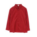 エルメス HERMES カレーシュ刺繍 衣料品 トップス コットン レッド系 3H0627DV 【中古】