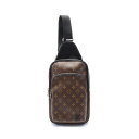 ルイ・ヴィトン LOUIS VUITTON アヴェニュー スリングバッグ ウエストバッグ ボディバッグ バッグ PVCコーティングキャンバス レザー モノグラム...