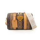 ルイ・ヴィトン LOUIS VUITTON LOUIS VUITTON × NIGO シティ キーポル ショルダーバッグ バッグ PVCコーティングキャンバス ...