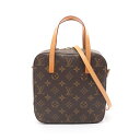 ルイ・ヴィトン LOUIS VUITTON スポンティーニ モノグラム ハンドバッグ バッグ PVCコーティングキャンバス レザー ブラウン系 M47500 【中古】