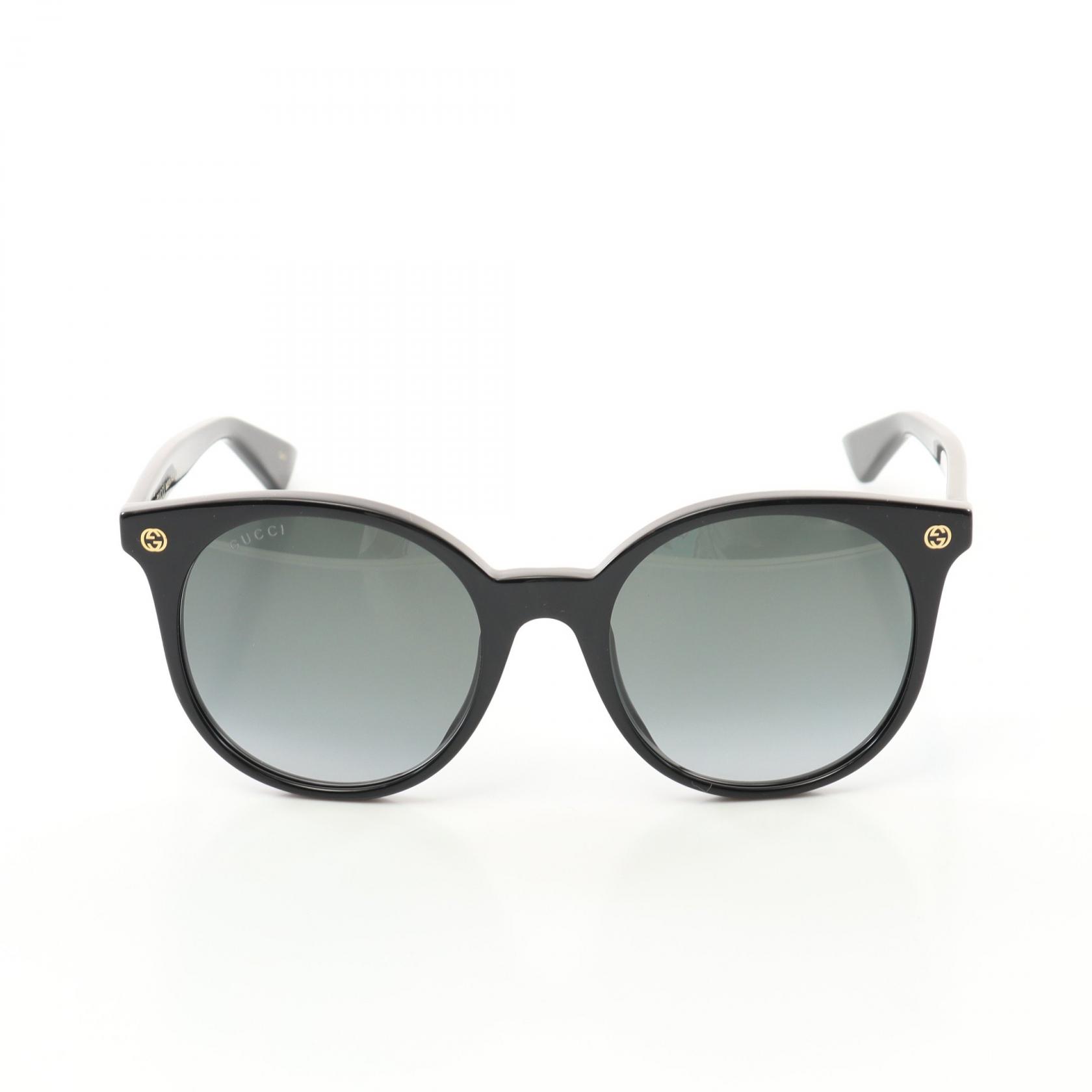 グッチ GUCCI サングラス 衣料品 プラスチック ブラック系 0091S001 【中古】