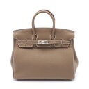 エルメス HERMES バーキン25 ハンドバッグ バッグ レザー トゴ トゴ ブラウン系 【中古】