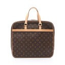 ルイ・ヴィトン LOUIS VUITTON ポルトドキュマン ペガス ブリーフケース バッグ PVCコーティングキャンバス レザー モノグラム ブラウン系 M5...