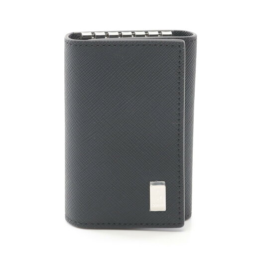ダンヒル Dunhill PLAIN プレーン キーケース アクセサリー PVCコーティングキャンバス ブラック系 22R2P14PS001R 【中古】 ダンヒル Dunhill PLAIN プレーン キーケース アクセサリー PVCコーティングキャンバス ブラック系 22R2P14PS001R 【中古】