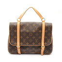 ルイ・ヴィトン LOUIS VUITTON マレルサックアド リュックサック バックパック バッグ PVCコーティングキャンバス レザー モノグラム ブラウン系...