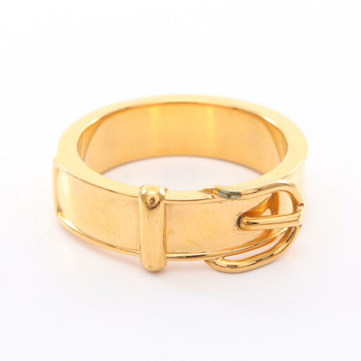 エルメス HERMES ブックルセリエ スカーフリング アクセサリー GP ゴールド系 【中古】 エルメス HERMES ブックルセリエ スカーフリング アクセサリー GP ゴールド系 【中古】