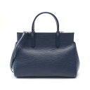 ルイ・ヴィトン LOUIS VUITTON マルリーMM ハンドバッグ バッグ レザー エピ ネイビー系 M94616 【中古】(4)