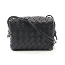 ボッテガヴェネタ BOTTEGA VENETA ループ イントレチャート ショルダーバッグ バッグ レザー ブラック系 680254V1G118425 【中古】