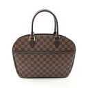 ルイ・ヴィトン LOUIS VUITTON サリア オリゾンタル ダミエエベヌ ハンドバッグ バッグ PVCコーティングキャンバス レザー ブラウン系 N51282 【中古】(4)