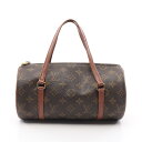 ルイ・ヴィトン LOUIS VUITTON パピヨン26 モノグラム 旧型 ハンドバッグ バッグ PVCコーティングキャンバス レザー ブラウン系 M51366 【中古】