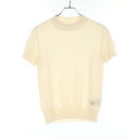 エルメス HERMES Hリフト ニット 衣料品 トップス カシミヤ アイボリー系 16-7707 【中古】