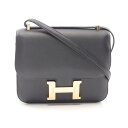 エルメス HERMES コンスタンス3 ミニ ショルダーバッグ バッグ ヴォーエプソン ヴォーエプソン ブラック系 083905CD 【中古】