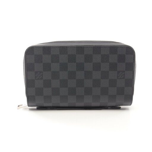 ルイ・ヴィトン LOUIS VUITTON ジッピーXL ダミエグラフィット ラウンド長財布 財布 PVCコーティングキャンバス レザー ブラック系 N41503 【中古】 ルイ・ヴィトン LOUIS VUITTON ジッピーXL ダミエグラフィット ラウンド長財布 財布 PVCコーティングキャンバス レザー ブラック系 N41503 【中古】