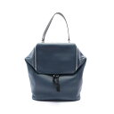 ロエベ LOEWE GOYA ゴヤ リュックサック バックパック バッグ レザー ブルー系 316.30.P40 【中古】
