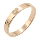 カルティエ CARTIER ミニラブリング リング・指輪 ジュエリー K18PG(ピンクゴールド) ゴールド系 【中古】