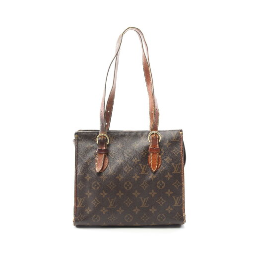 ルイ・ヴィトン LOUIS VUITTON ポパンクール オ モノグラム トートバッグ バッグ PVCコーティングキャンバス レザー ブラウン系 M40007 【中古】 ルイ・ヴィトン LOUIS VUITTON ポパンクール オ モノグラム トートバッグ バッグ PVCコーティングキャンバス レザー ブラウン系 M40007 【中古】