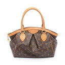 ルイ・ヴィトン LOUIS VUITTON ティヴォリPM モノグラム ハンドバッグ バッグ PVCコーティングキャンバス レザー ブラウン系 M40143 【中古】(4)