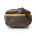 ルイ・ヴィトン LOUIS VUITTON リポーターPM モノグラム ショルダーバッグ バッグ PVCコーティングキャンバス レザー ブラウン系 M45254...