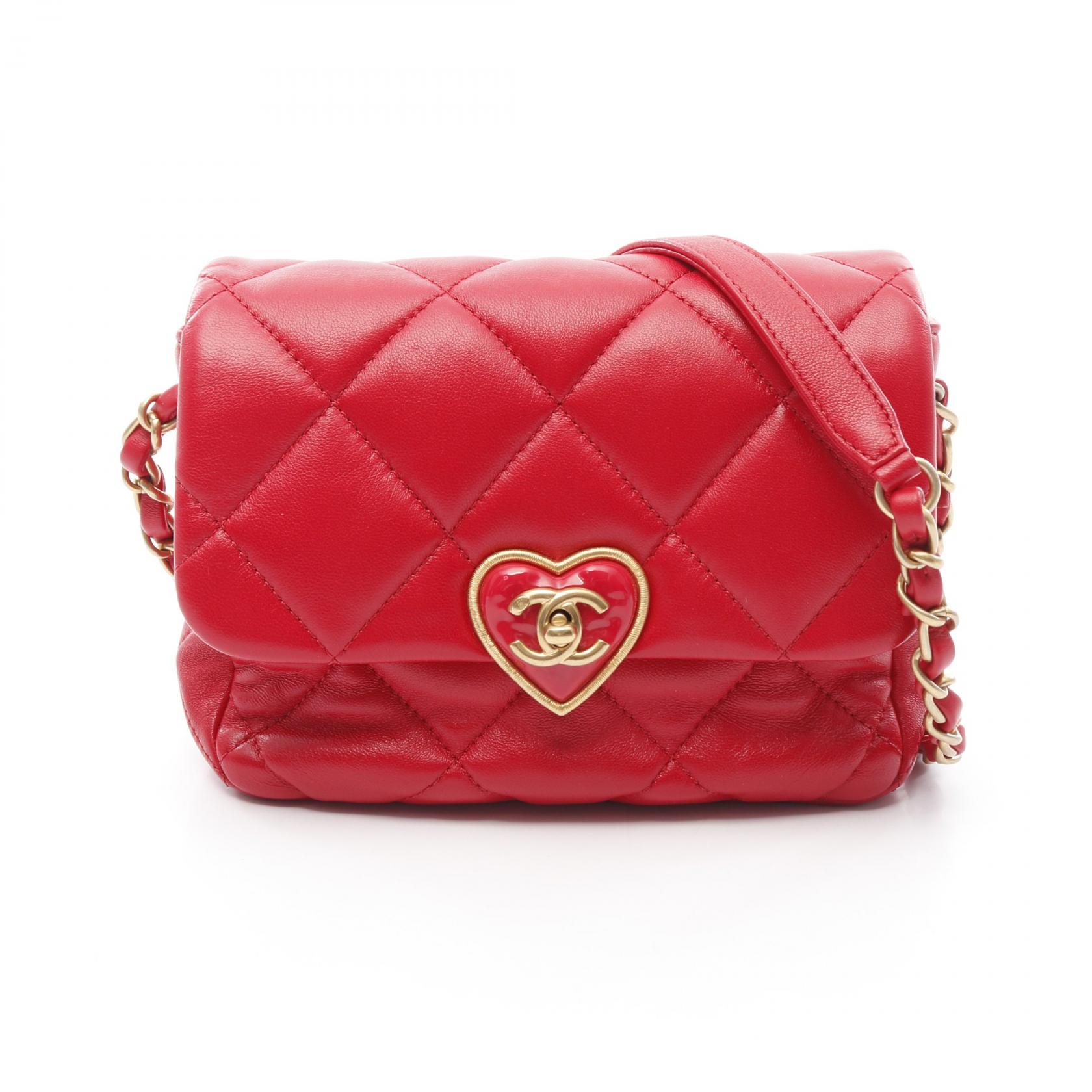 人気♡CHANEL シャネル ハート ショルダーバッグ 楽天市場】シャネル マトラッセ(柄ハート)(レディースバッグ