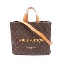 ルイ・ヴィトン LOUIS VUITTON ショッパートートMM トートバッグ バッグ レザー モノグラム ブラウン系 M13928 【中古】