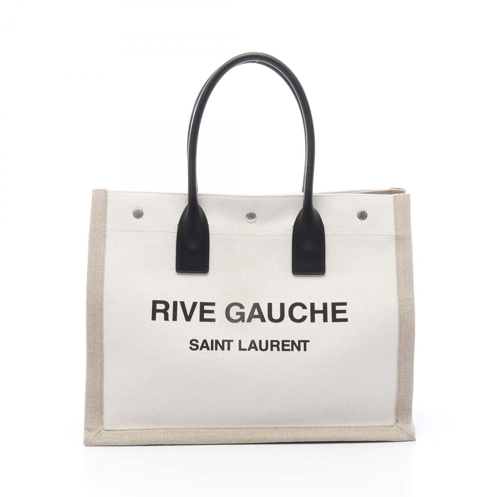 【Saint Laurent】リネン&レザー ビーバッグ/送料込 楽天市場】サンローラン バッグ(素材(生地・毛糸)麻・リネン