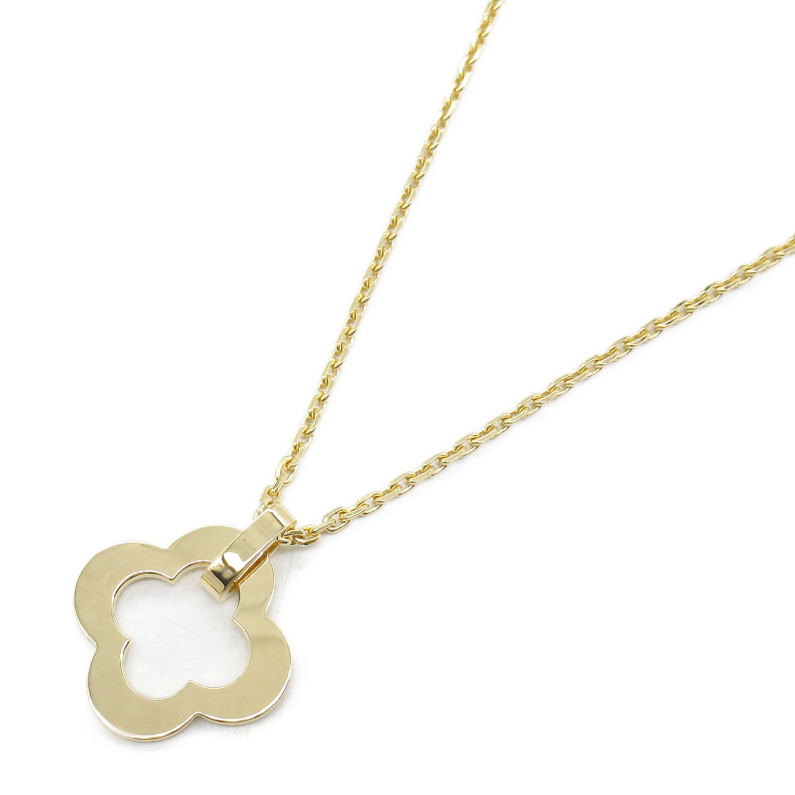 ヴァンクリーフ＆アーペル Van Cleef & Arpels ビザンチンアルハンブラ ネックレス ネックレス ジュエリー K18（イエローゴールド） ゴールド系 RD38900 【中古】のサムネイル