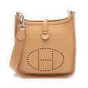 エルメス HERMES エヴリンTPM ショルダーバッグ バッグ レザー トリヨンクレマンス トリヨンクレマンス ベージュ系 【中古】(4)