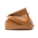 フェンディ FENDI ファースト ミディアム セカンドバッグ クラッチバッグ バッグ レザー ブラウン系 8BP127 【中古】