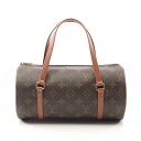 ルイ・ヴィトン LOUIS VUITTON パピヨン26 旧型 ハンドバッグ バッグ PVCコーティングキャンバス レザー モノグラム ブラウン系 M51366...