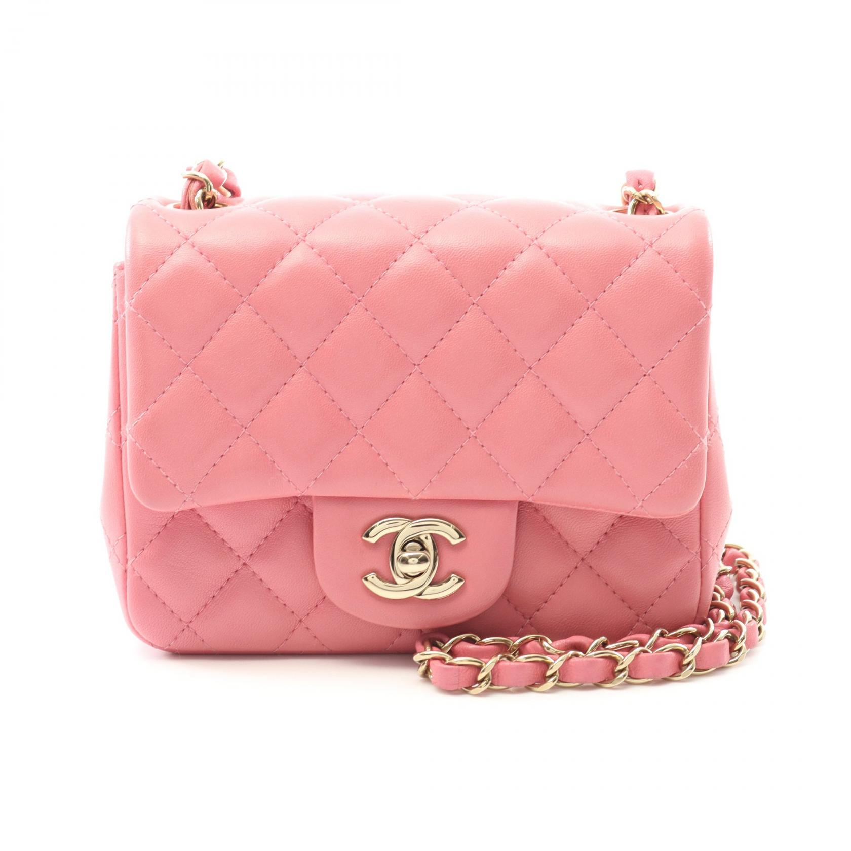 シャネル マトラッセ20cm 調節可能なストラップ付き♪ ピンク 楽天市場】chanel ミニマトラッセ ピンクの通販