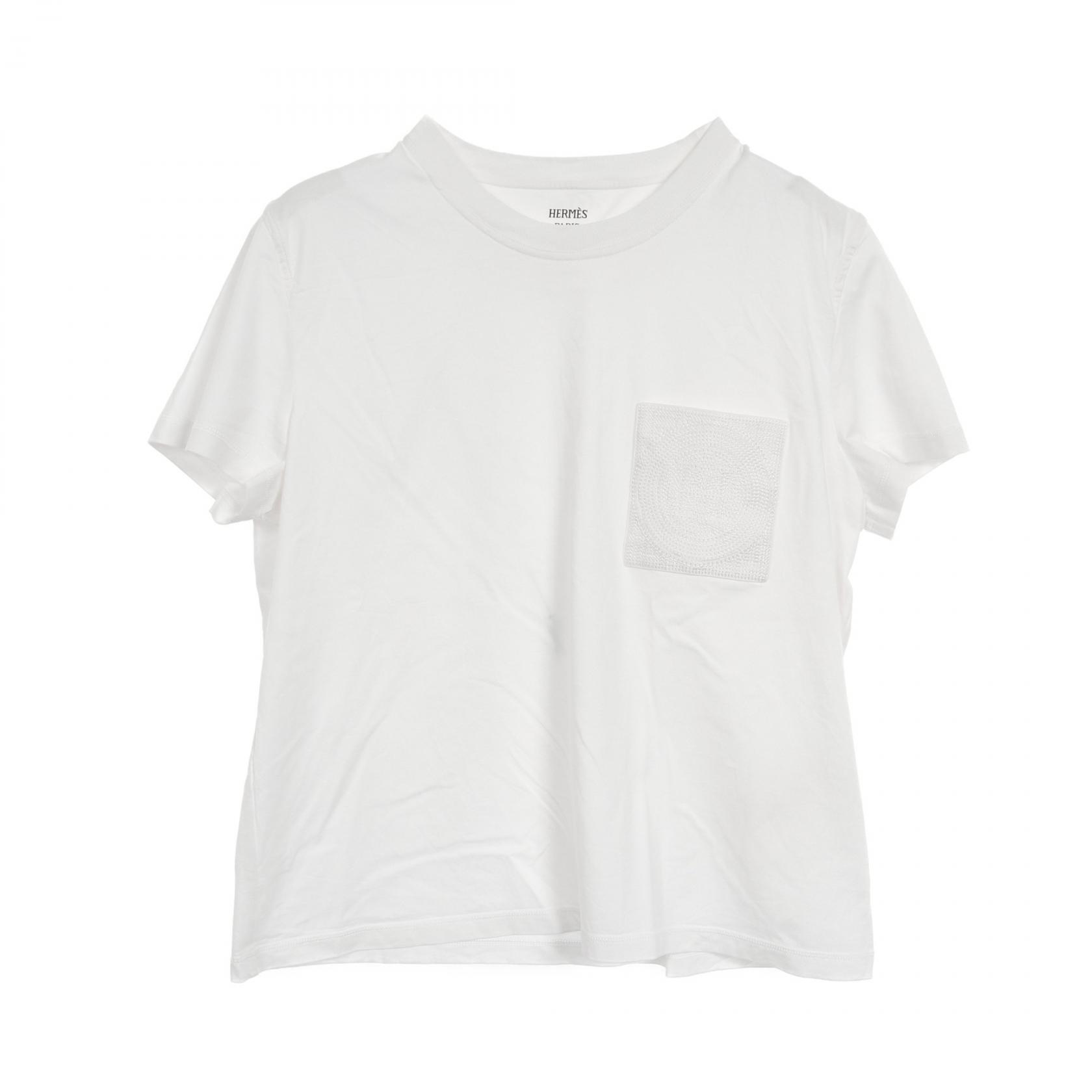エルメス☆Tシャツ 刺繍 ポケット コットン ロゴ モザイク 綿 楽天市場】モザイク(ブランドエルメス)(Tシャツ・カットソー
