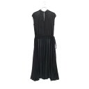 セリーヌ CELINE ワンピース 衣料品 トップス ポリエステル / ラムレザー ブラック系 26Z23/232A 【中古】