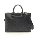 ルイ・ヴィトン LOUIS VUITTON オディセ モノグラムエクリプス ブリーフケース バッグ PVCコーティングキャンバス レザー ブラック系 M44222 【中古】(4)