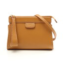 クロエ Chloe エディス ショルダーバッグ バッグ レザー ブラウン系 CHC22WP214I90 【中古】