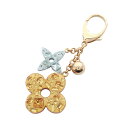 ルイ・ヴィトン LOUIS VUITTON ビジューサック グラムフラワー キーホルダー アクセサリー レジン / GP イエロー系 / ピンク系 / マルチカ...