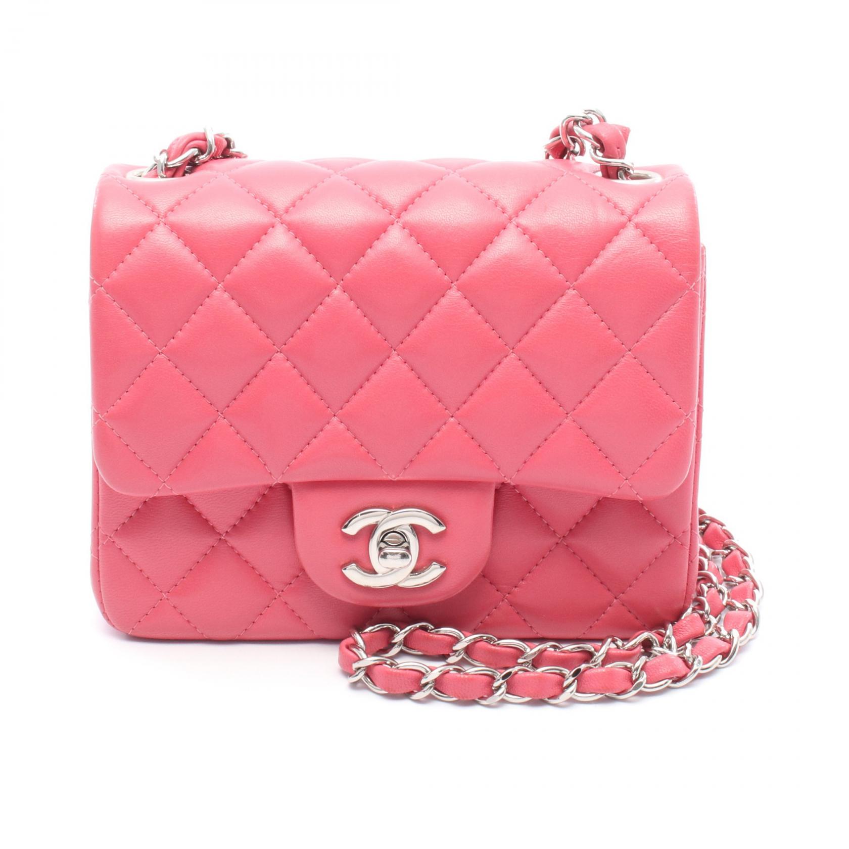 シャネル マトラッセ20cm 調節可能なストラップ付き♪ ピンク 楽天市場】chanel ミニマトラッセ ピンクの通販
