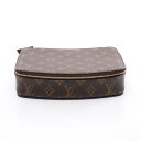 ルイ・ヴィトン LOUIS VUITTON ポッシュ モンテカルロ モノグラム ポーチ バッグ PVCコーティングキャンバス ブラウン系 M47350 【中古】