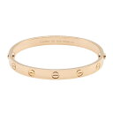 カルティエ CARTIER ラブブレス ブレスレット アクセサリー K18PG(ピンクゴールド) ゴールド系 B6035600 【中古】(4)
