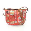 エルメス HERMES シュルソワ トゥーゴー ショルダーバッグ バッグ シルク ヴォースイフト シルク オレンジ系 / マルチカラー 085196CK 【中古】
