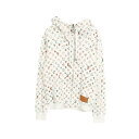 ルイ・ヴィトン LOUIS VUITTON ヴィンテージフラワーモノグラム パーカー 衣料品 トップス コットン ホワイト系 / マルチカラー RW222B SS6 FNST96 【中古】