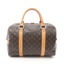 ルイ・ヴィトン LOUIS VUITTON キャリーオール モノグラム ボストンバッグ バッグ PVCコーティングキャンバス レザー ブラウン系 M40074 【中古】